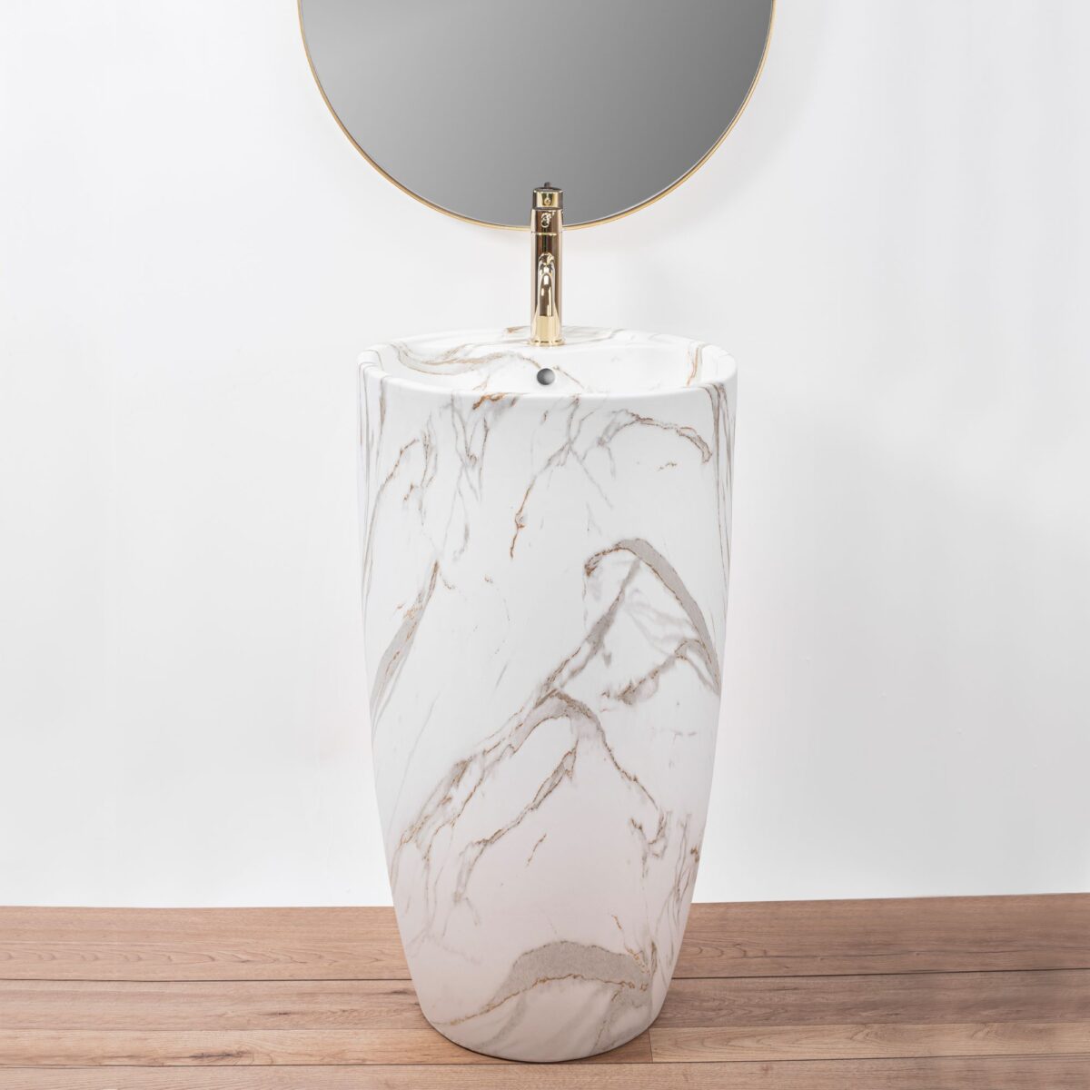 Lavoar de sine stătător Ceramic Rea Anya Lava Matt - imagine 5