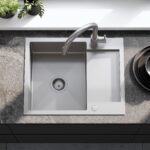 Chiuvetă inox Paul BRUSH NICKEL - imagine 3