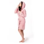 Halat de baie Diamond Light Pink women's S/M - imagine 3