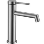 Baterie pentru baie Rea Foss Nickel Brush Low - imagine 6