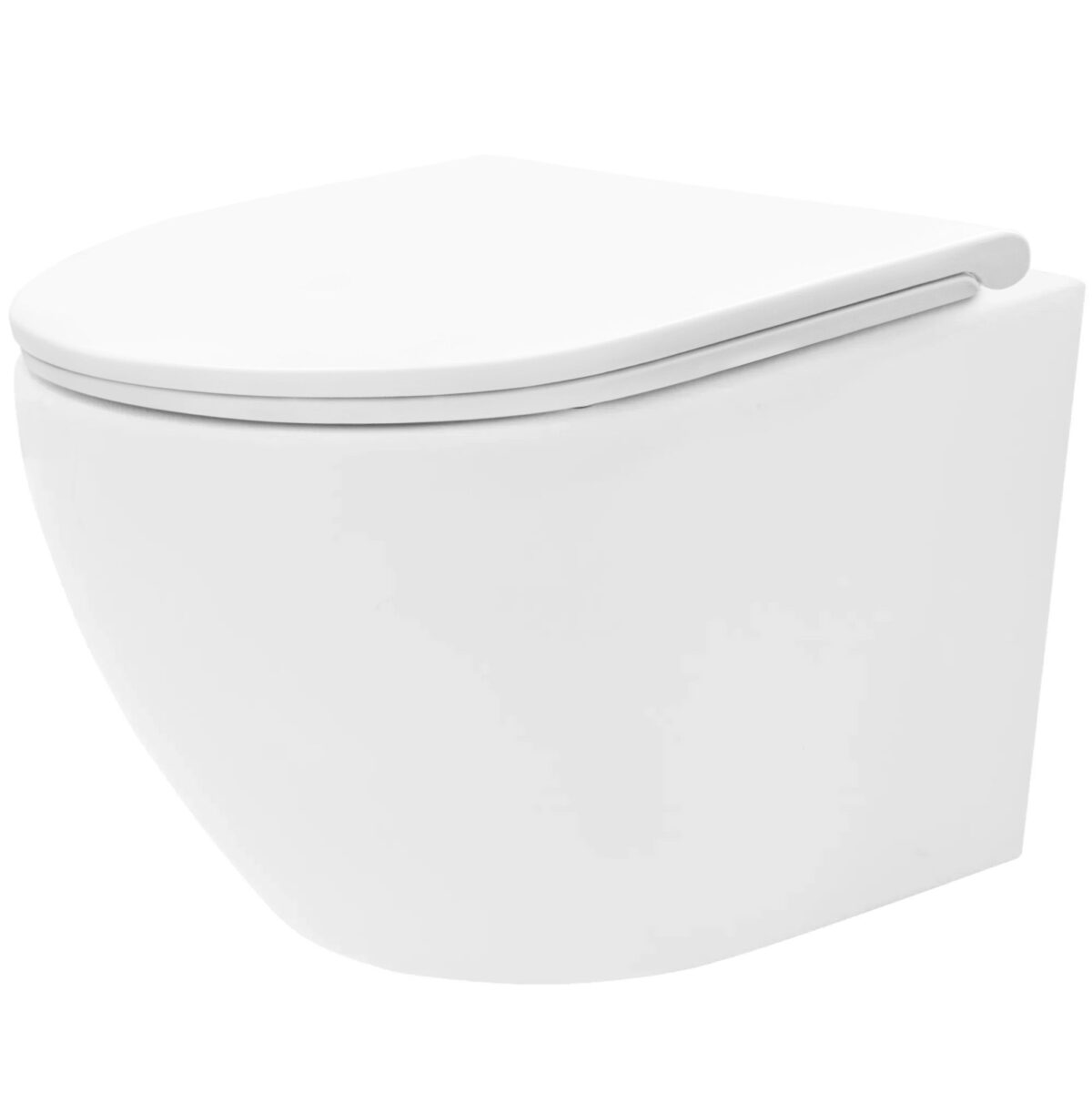 Vas WC suspendabil Rea Carlo Mini Tornado Rimless Flat Pro - imagine 1