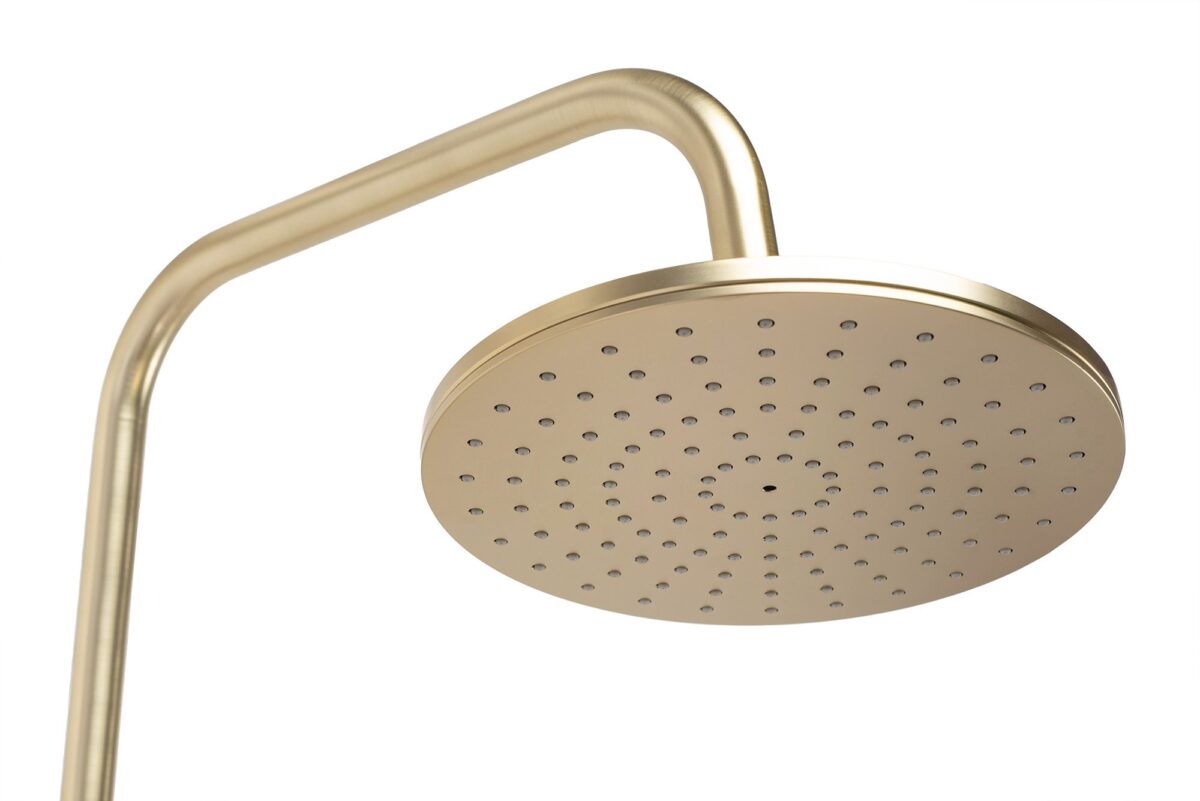 Set dus cu termostat Rea PAROT BRUSHED GOLD - imagine 6
