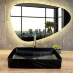 Lavoar pentru blat Denis Black Stone Matt