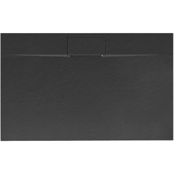 Cadita de dus Bazalt long 80x100 negru