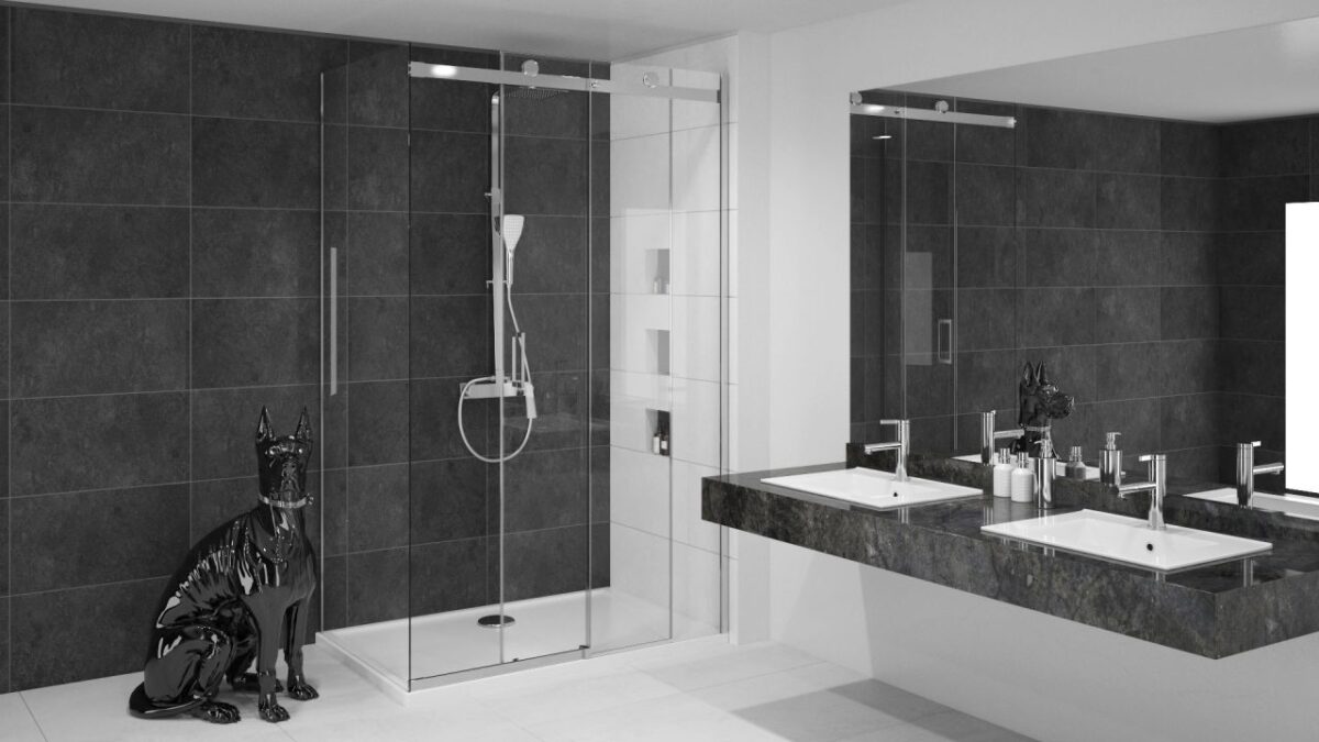 Cabina de dus Rea Nixon 120x90 - imagine 3