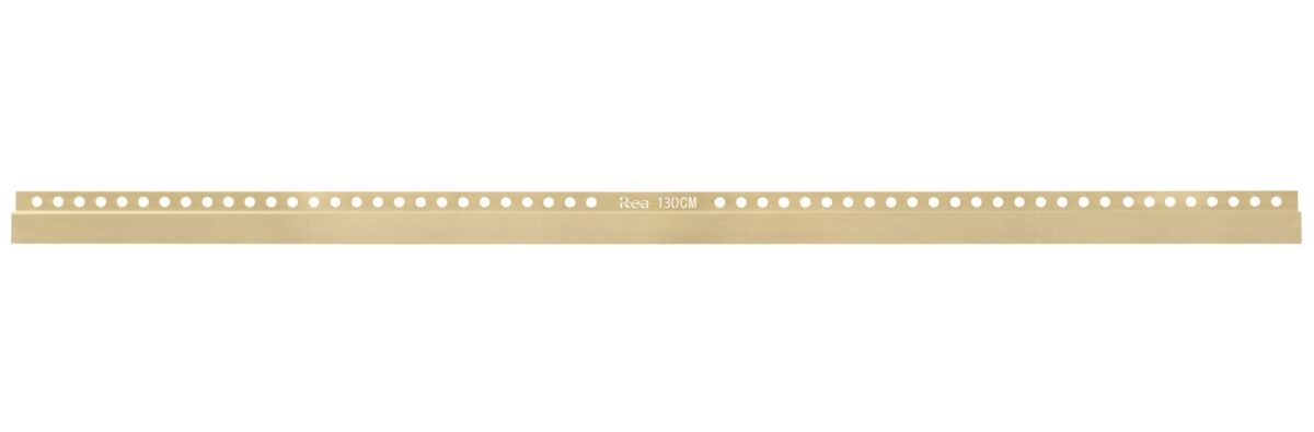 Bandă frontală pentru cădiță de duș 130cm Gold - imagine 8