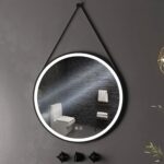 Oglindă Rotundă LED Suspendată pe Curea 70 cm 104 - imagine 9