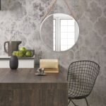 Oglindă rotundă 40CM silver KLMH-0410S-1 - imagine 4