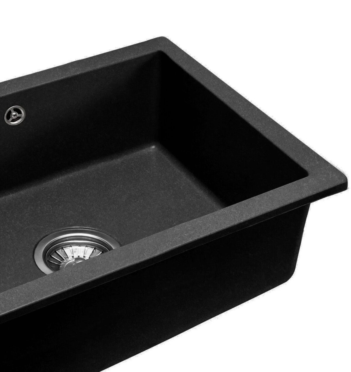 Chiuveta bucatarie Granit Nels black - imagine 2
