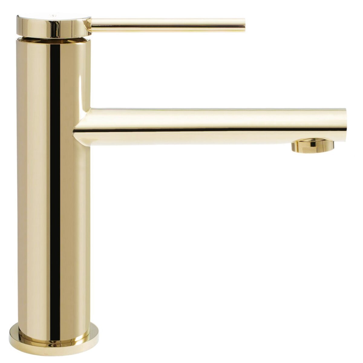 Baterie pentru lavoar REA OVAL GOLD low - imagine 3