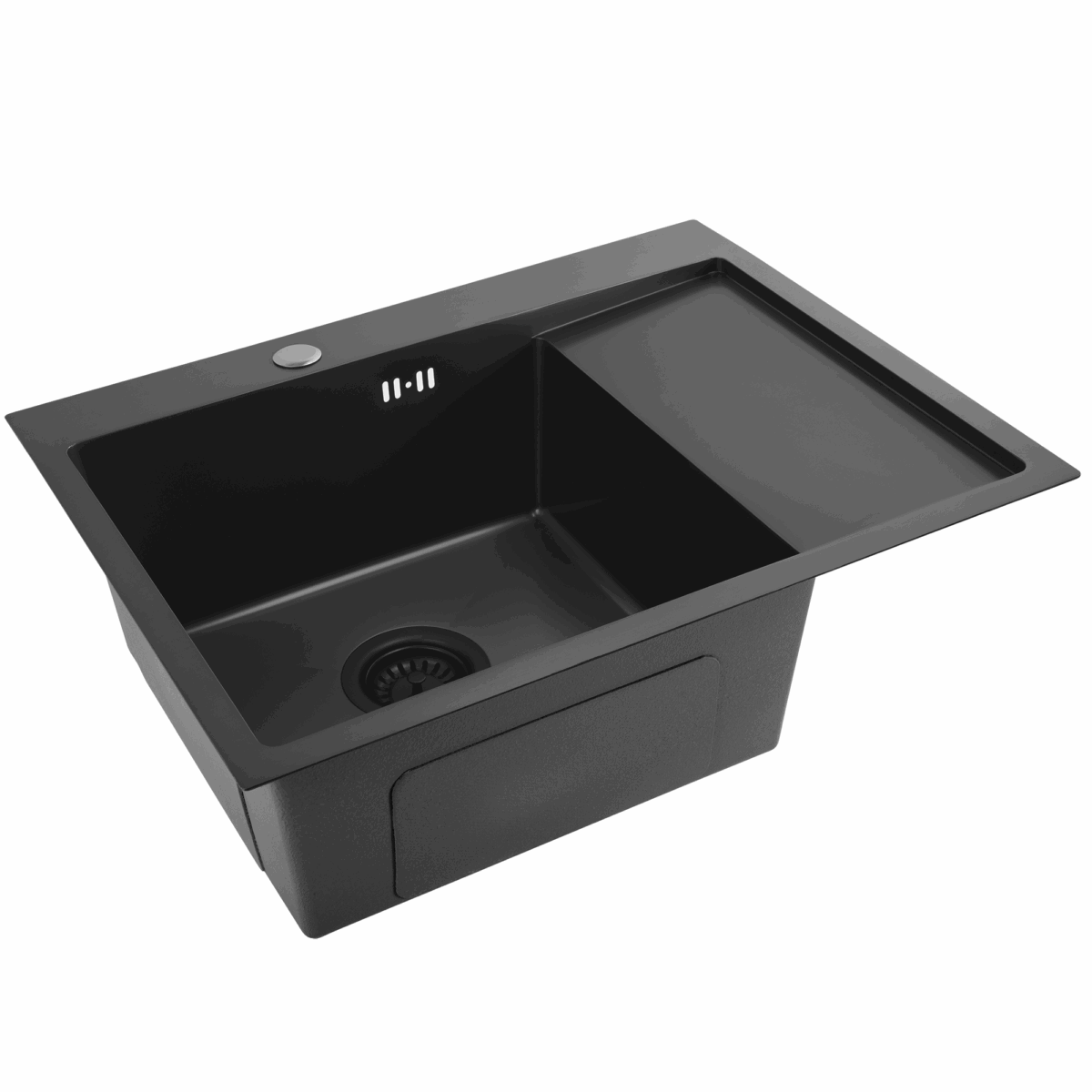 Chiuvetă inox Fin Black - imagine 6