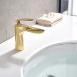 Baterie pentru baie Rea Orbit Gold Low - imagine 5
