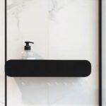 Raft pentru baie SF03 45cm black matt - imagine 4