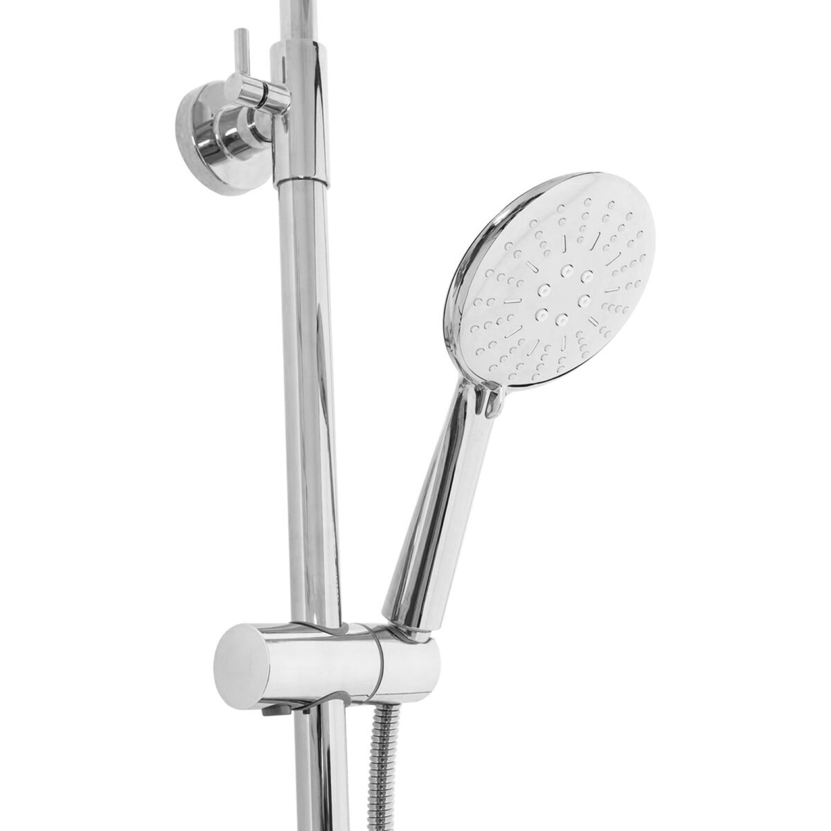 Coloana de dus cu termostat Lungo Crom - imagine 5