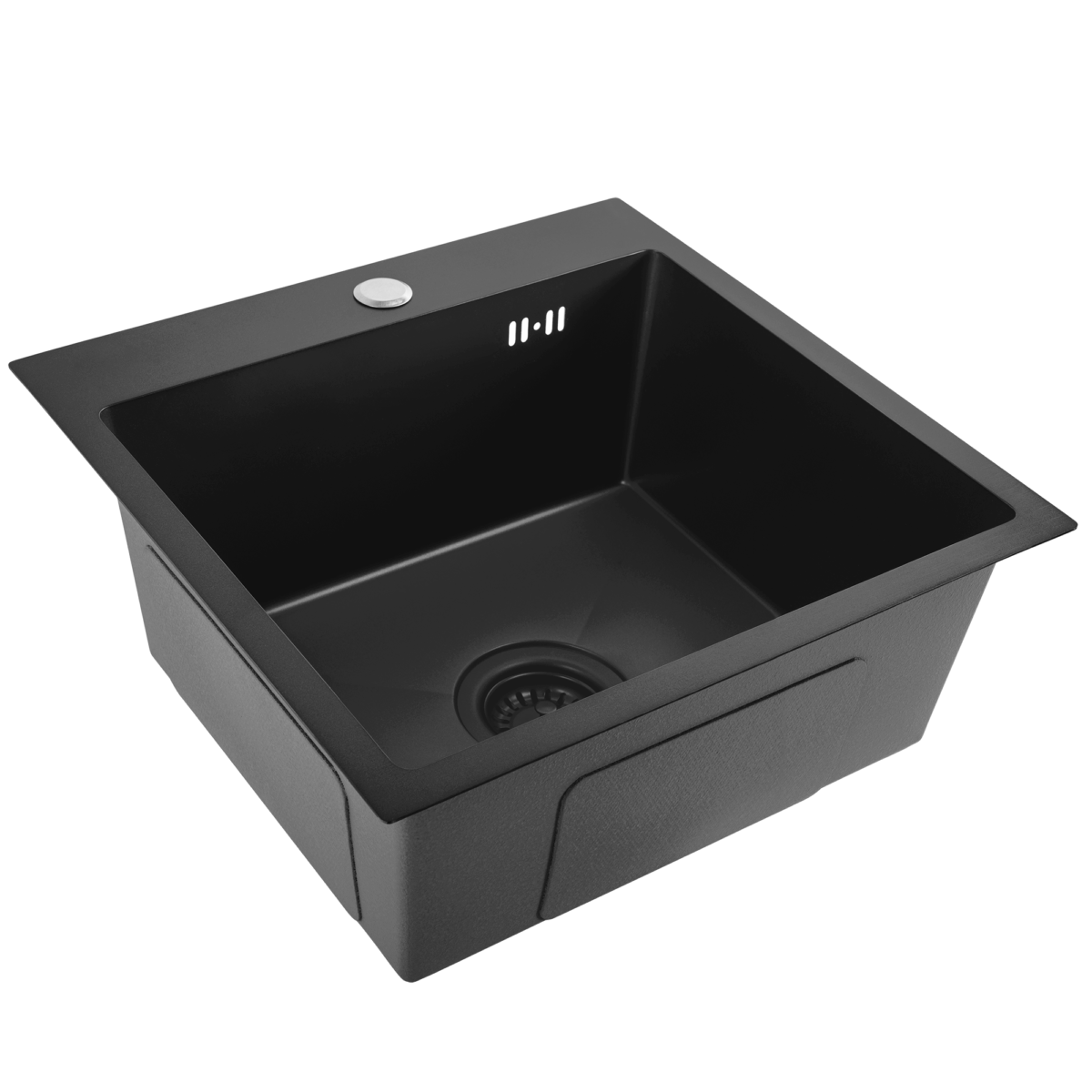 Chiuvetă inox Leo 40 Black - imagine 7