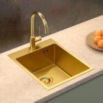 Chiuvetă inox RUSSEL 90 GOLD - imagine 2