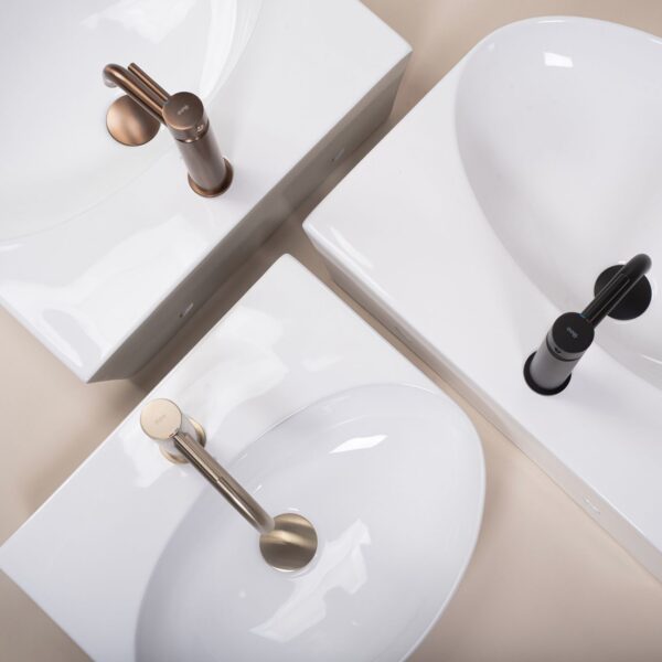 Lavoar ceramic pentru blat REA Kim 46