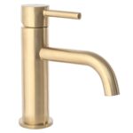 Robinet pentru lavoar Rea Lungo  Gold Brush - imagine 2