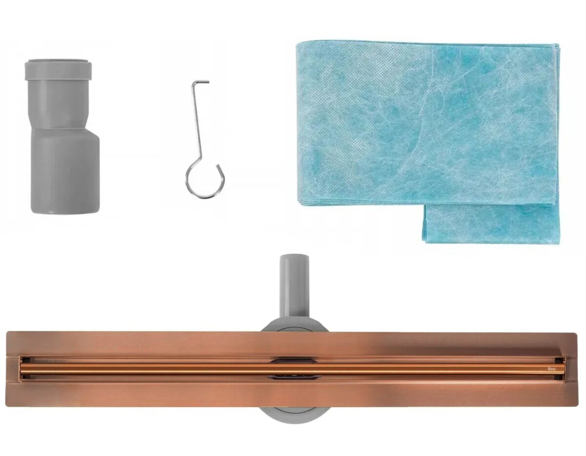 Rigola dus REA Neox Slim pro Brushed l. Copper 100 - imagine 7