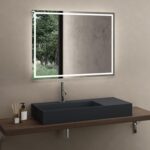 Lavoar pentru blat  Archi 90 CM Grey MATT - imagine 2