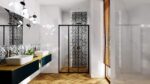 Usa pentru dus Rea Alex Black 90 - imagine 6