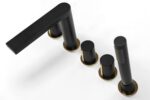 Baterie pentru cada Rea ICON Negru Mat - imagine 2