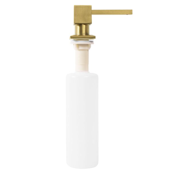 Dozator de săpun gold brush square