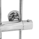 Coloana de dus cu termostat Lungo Crom - imagine 6