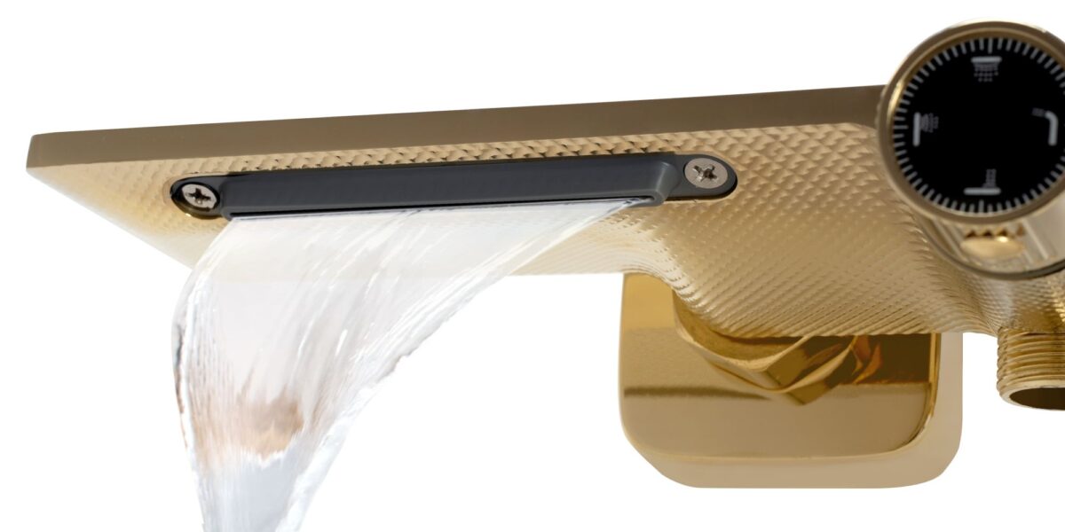 Coloana de dus REA HELIX Gold - imagine 4