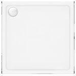 Cada pentru dus din acril Rea Savoy alb  90x90