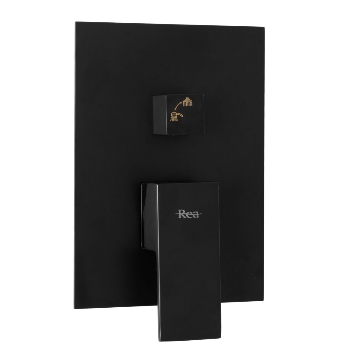 Set de duș incastrabil Rea Fenix Black + BOX - imagine 3