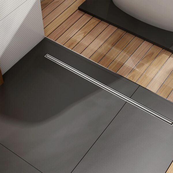 Rigola dus CALANI ECO360 SLIM CHROME 80