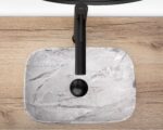 Lavoar pentru blat Rea Belinda mini stone matt - imagine 4