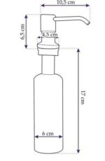 Dispenser chuveta pentru detergent Rea Crom 322102D - imagine 4