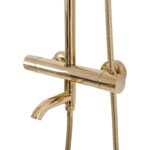 Set de dus cu termostat Lungo Gold Auriu - imagine 7