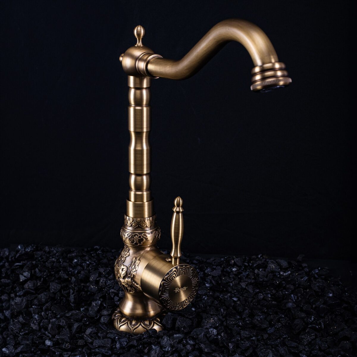 Baterie pentru baie / de bucătărie Rea VENICE antique bronze - imagine 1