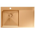 Chiuvetă inox RUSSEL 111 Copper