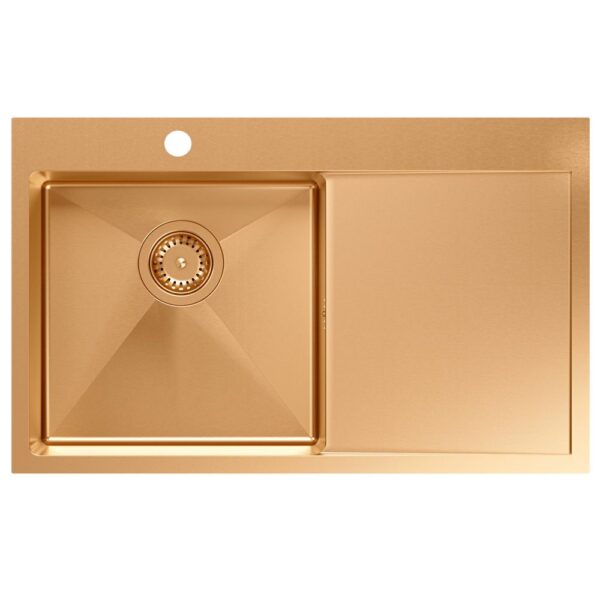 Chiuvetă inox RUSSEL 111 Copper