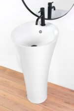 Lavoar ceramic Stativ AGNES - imagine 2