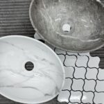 Lavoar pe blat Rea Sofia Mini Grigio - imagine 5