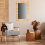 Oglinda perete Boho 55CM KLNA-MR01 - imagine 2