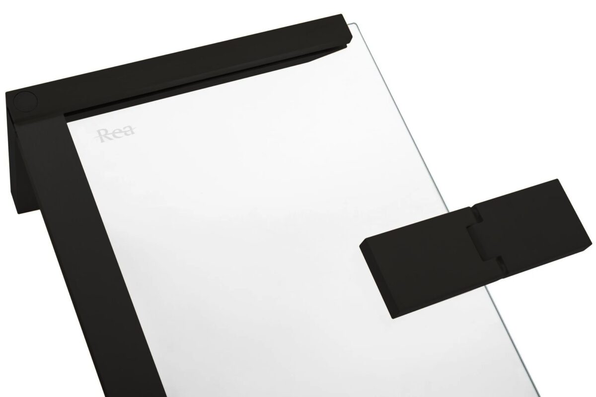 Cabina dus REA Hugo Double Black 90x100 - imagine 6