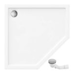 Cabina de dus DIAMOND 90x90 cm BRUSH GOLD - imagine 6