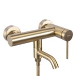 Baterie pentru cadă REA Clif Brush Gold - imagine 2