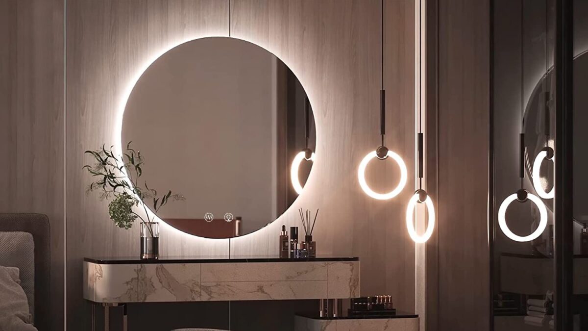 Oglindă LED 80cm HZJ080 - imagine 7