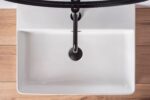 Lavoar pentru blat Rea Gina 60 Alb - imagine 2