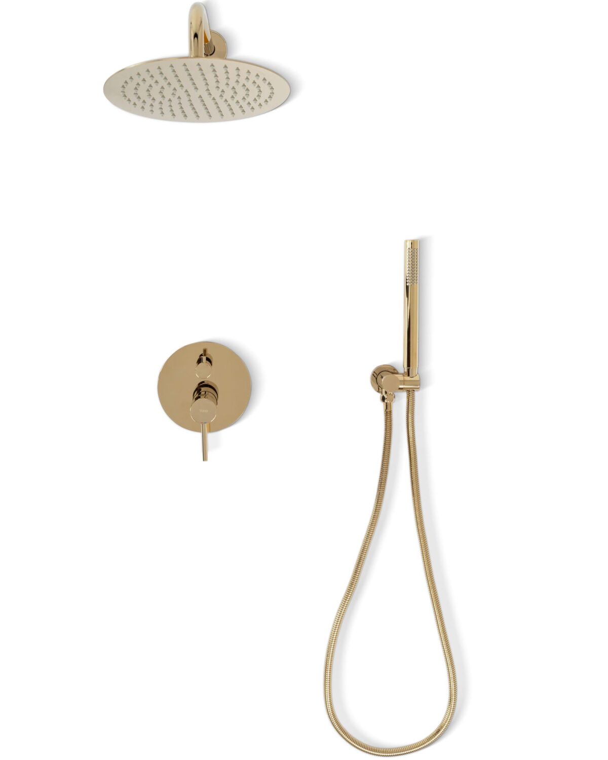 Set de dus incastrabil Rea Lungo L. Gold Auriu + BOX - imagine 1