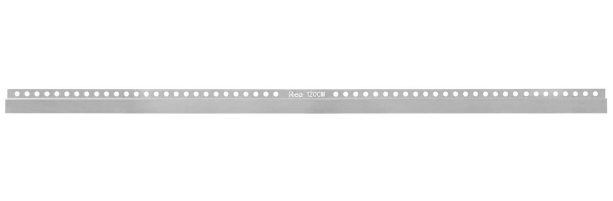 Bandă frontală pentru cădiță de duș 120cm BRUSH NICKEL - imagine 5
