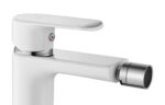 Baterie bideu Rea Bloom White chrom - imagine 2