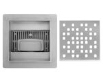 Rigola dus REA DOTS Nickel Brush 12x12 - imagine 4